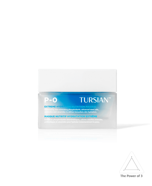 Tursian P-O Extreme Hydration Mask packaging on a black background