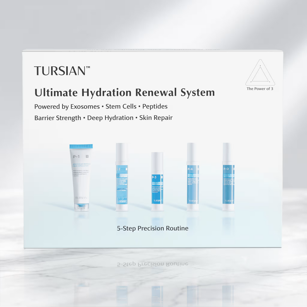 Model holding the Ultimate Hydration Renewal System