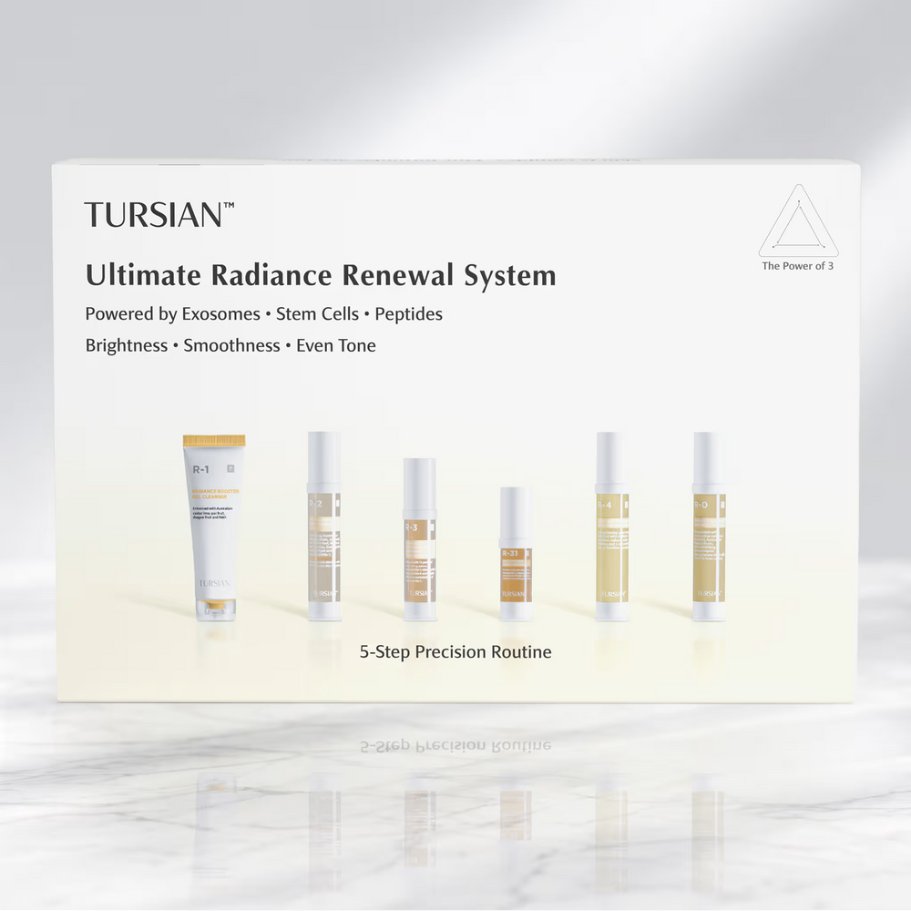 Model holding the Ultimate Radiance Renewal System
